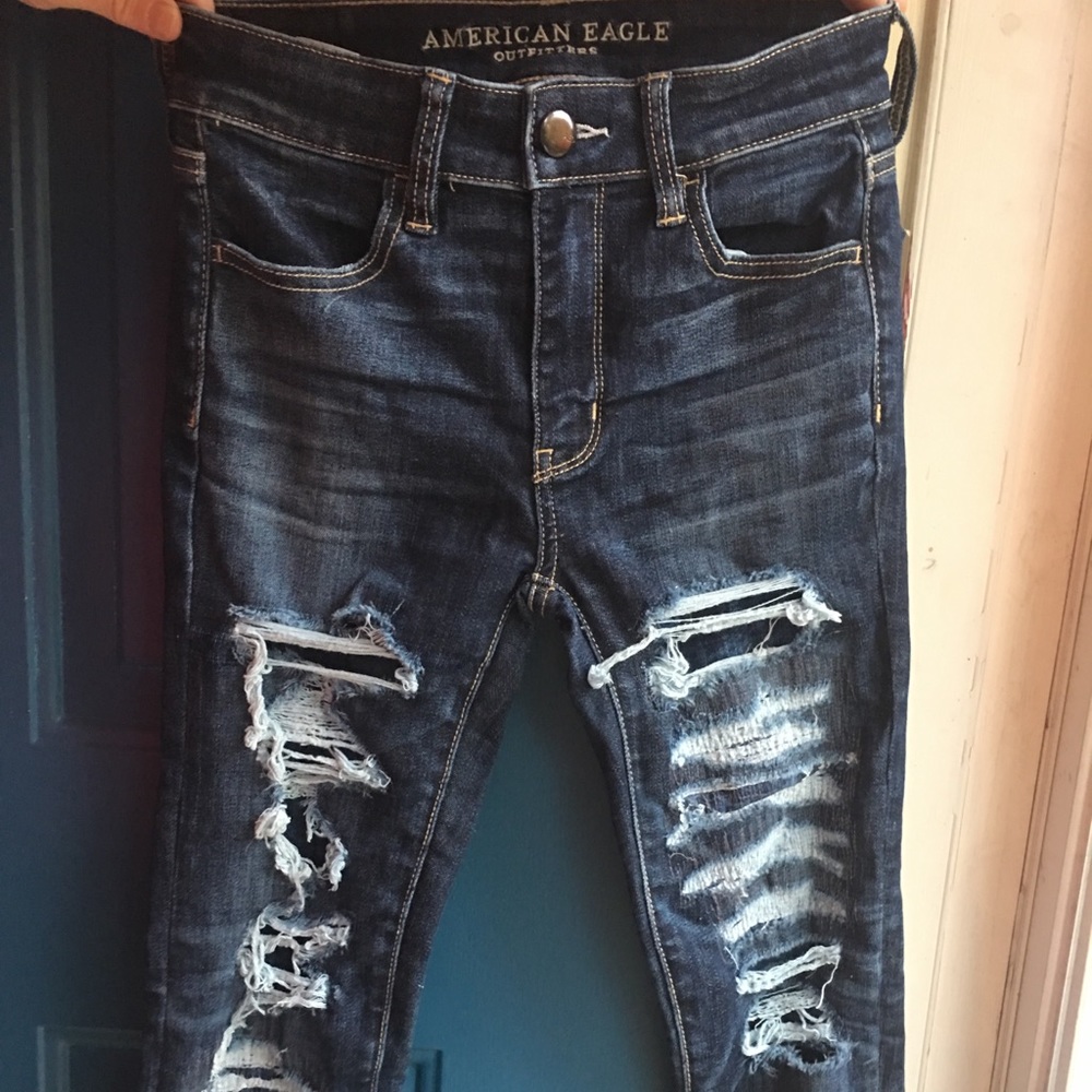American Eagle Ripped Jeans